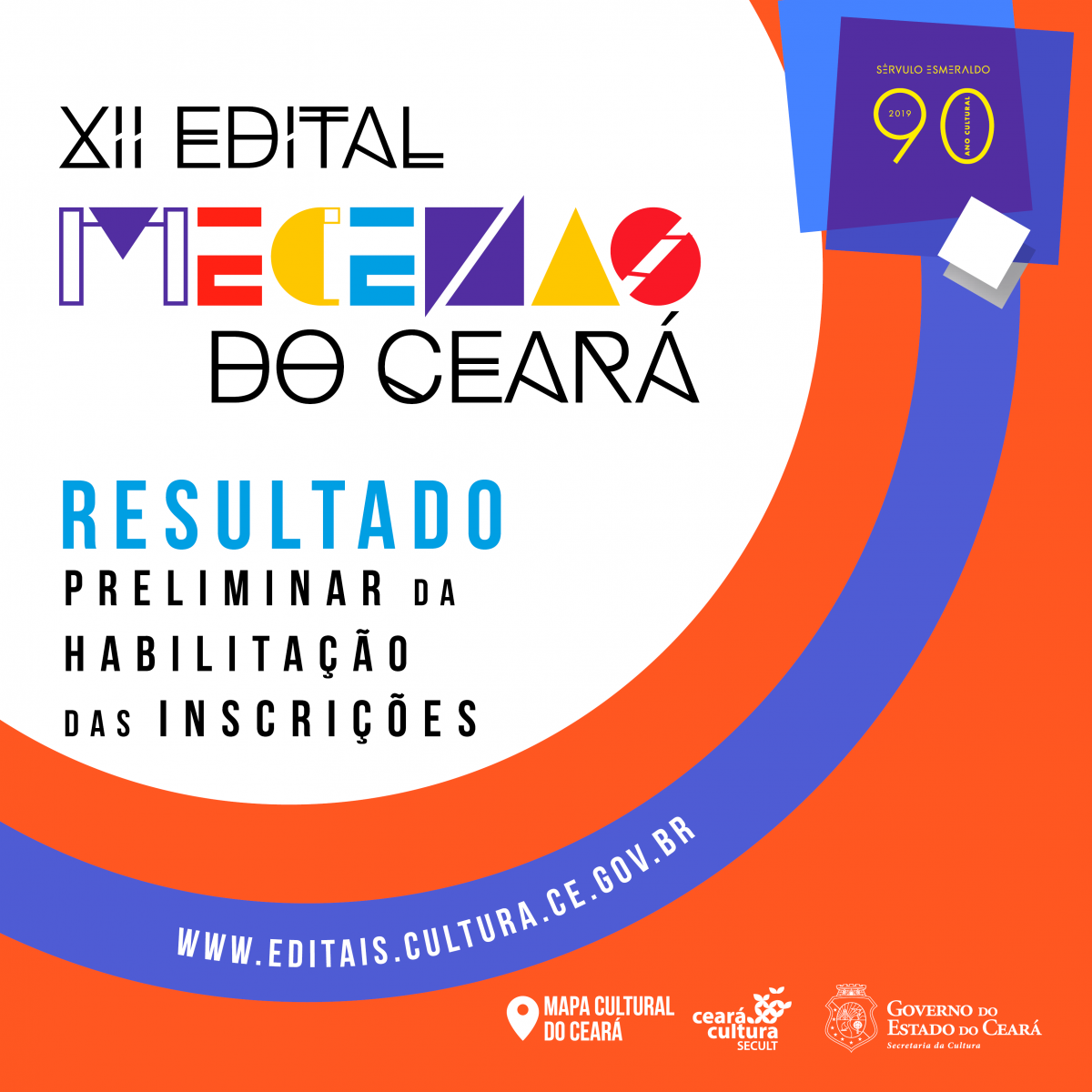 XII Edital Mecenas do Ceará Secult divulga resultado preliminar de